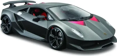 A toy model of a Lamborghini Sesto Elemento car.