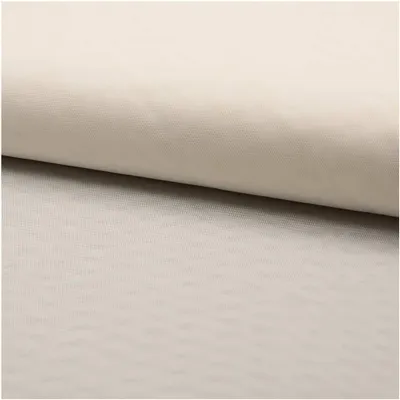 Soft-Tüll Kostümstoff Fasching Feintüll Dekostoff 1 x 1,5 m Meterware creme