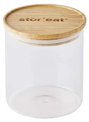 Vorratsglas 850 ml luftdicht stapelbar mikrowellengeeignet