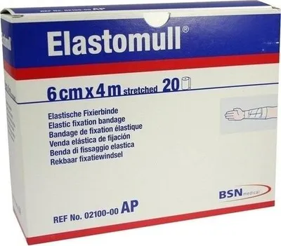 Obrázok produktu pre Elastomull fixačný obväz 6 cm x 4 m (20 ks)