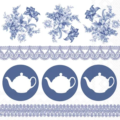Image de Serviettes de table Lunch - Serviettes de table Lunch - Format : 33 x 33 cm - 3 plis - 20
