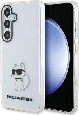 Obrázok produktu pre Originálne puzdro KARL LAGERFELD KLHCS24SHNCHTCT vhodné pre SAMSUNG S24 (IML NFT CHOUPETTE) transparentné