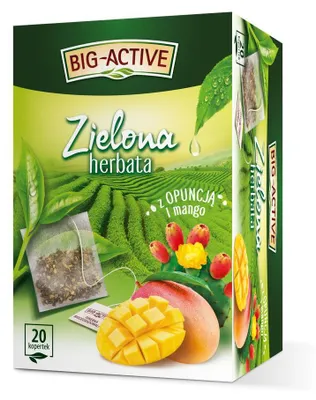 Produktbild von Herbata zielona Opuncja i Mango 20 kopert