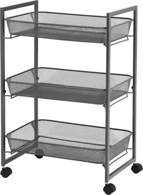 Produktbild von Famanu Küchentrolley Multifunktional - Küchenwagen mit Ablage