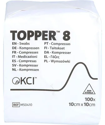 Produktbild von TOPPER 8 UNST 10 X 10 cm 50410, 100 St. Kompressen