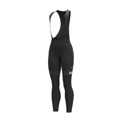 Produktbild von ALÉ Lange Fahrradhose mit Trägern - PR-R MILD - Schwarz/Weiß L