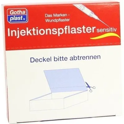 Produktbild von GOTHAPLAST Injektionspfl.sensitiv 2x7 cm