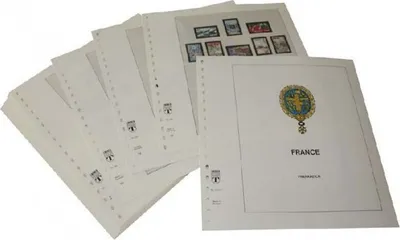 Produktbild von Lindner-T Vordruckblätter T132/77 Frankreich - Jahrgang 1977 bis 1983