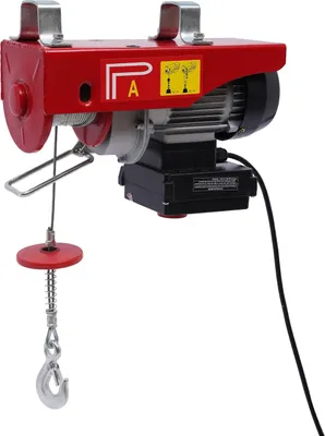 Produktbild von Elektrischer Winden, Funkfernbedienung, hohe Tragfähigkeit, Rot, 200 Kg