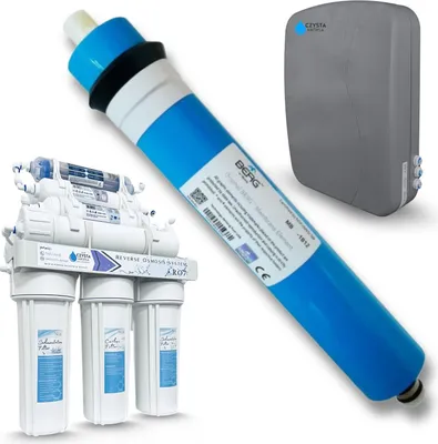 Obrázok produktu pre Filter na vodu Berg MB100, membrána reverznej osmózy 100 GPD, 12 palcov, do 370 l denne, náhradná filtračná vložka RO7