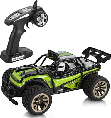 Zdjęcie produktu dla RC Car 1 / 16 Scale 2WD 2.4GHz 15KM / H High Speed Remote Control