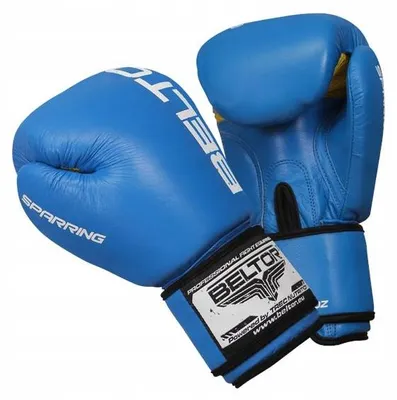 Produktbild von Beltor Sparring Boxhandschuhe Training Blau 12 oz