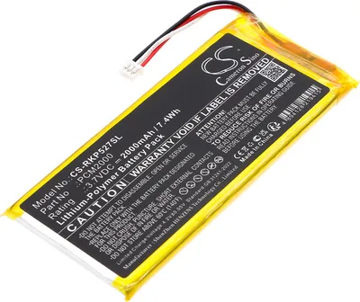Produktbild von TECHTEK Akku Kompatibel mit [Ring] 5AT2S7, Alarm Keypad Ersetzt PCM2000, für PT464085