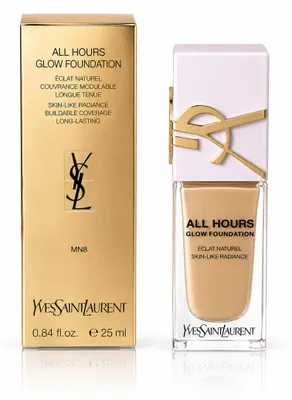 Image de Yves Saint Laurent Foundation Yves Saint Laurent All Hours Glow Foundation MN8 25ml, productTiles.product.images.aiGenerated