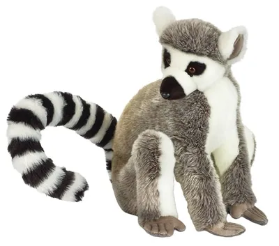 Produktbild von National Geographic kuscheliger Lemur Junior 50 cm Plüsch grau