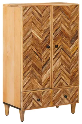 Produktbild von vidaXL Stauraumschränke Braun 60 x 33,5 x 100 cm Massivholz Mango