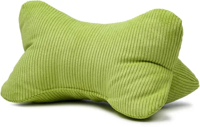 Produktbild von GÖZZE Capri Lesekissen weiches pflegeleichtes Lesekissen in Feincord-Optik mit Synthetikfüllung Hellgrün 40 x 25 cm