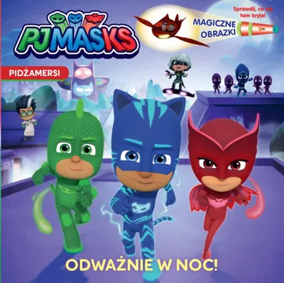 Image de ISBN Pidżamersi Magiczne obrazki Odważnie w noc, Polski, Twarda okładka, 10 stron(y)