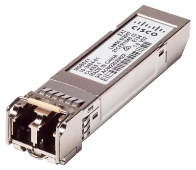 Produktbild von Cisco Small Business Mini GBIC SFP Transceiver MGBSX1 - 1000Base-SX - für Multimode-Glasfaser - bis zu 550 m