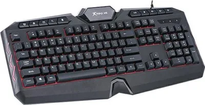 Produktbild von Xtrike Me KB-509, Volle Größe (100%), Kabelgebunden, USB, Schwarz
