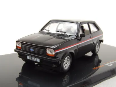 Produktbild von Ixo Models CLC519 Ford Fiesta MK1 Avus 1978 schwarz 1:43