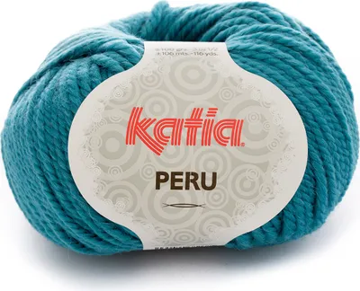 Produktbild von PERU von Katia - HELLES PETROL (34), ca. 106m/100g