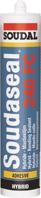 A tube of Soudal Soudaseal adhesive sealant.