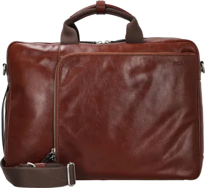 Zdjęcie produktu dla Skórzany plecak biznesowy PICARD z przegrodą na laptopa Buddy Business Bag and Backpack Cognac brązowy