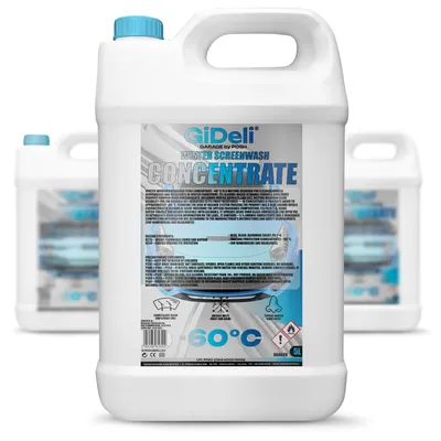 Immagine prodotto di Antigelo concentrato per parabrezza -60 °C 15 L Detergente per liquido lavavetri invernale per auto GiDeli