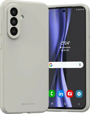 Obrázok produktu pre Etui Mercury Silicone Do Samsung Galaxy  A56 Kamienny