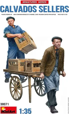Obrázek produktu pro MiniArt 1:35 Obr. sada Prodavač Calvadosu (2)