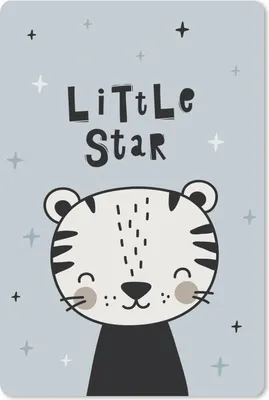 Produktbild von MuchoWow® Mauspad Mousepad Zitate - Sprichwörter - Kleiner Stern - Baby - Kinder - Kinder 40x60 cm - Mousepads - Maus Mat - Pad - Mausunterlage - Schreibtisch Accesoire