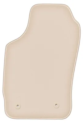 Produktbild von DURBAN Beige Velours-Fahrerfußmatte für Peugeot 205 Schrägheck (1983-1998)