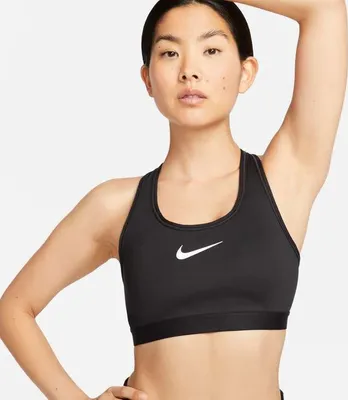 Produktbild von Nike Swoosh Sport-bh Mit Hoher Wirkung Schwarz XS / A-C Frau Schwarz XS