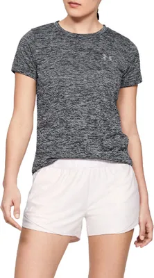 Produktbild von Under Armour W Tech Twist Tee 1277206-001, Damen, t-shirty, Schwarz, Größe: XS EU