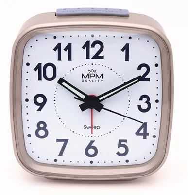Produktbild von MPM-Quality Wecker eckig 80 mm Kunststoff