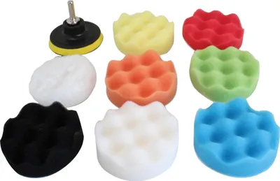 Obrázok produktu pre Sada náhradných kotúčov - špongií pre leštičku 80mm Satra