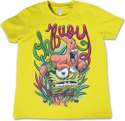 Produktbild von SpongeBob Oh Boy Kids T-Shirt - 4Years-XS - Yellow