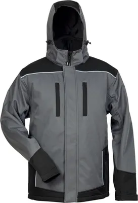 Produktbild von Elysee Softshelljacke Ajax, Gr. S, grau/schwarz