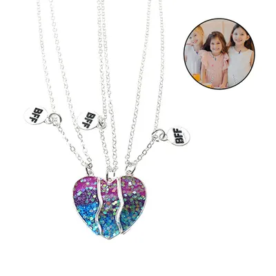 Produktbild von Set / 3-teiliges Schmuckset mit Halskette und Armband für Mädchen und Kleinkinder