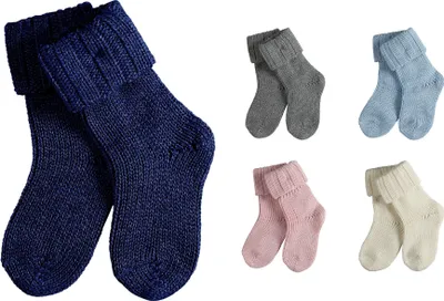 Produktbild von FALKE Flausch Babys Socken, Größe:74-80, Farbe:2040 offwhite