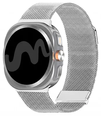 Productafbeelding van imoshion Milanees magnetisch bandje voor de Samsung Galaxy Watch Ultra 2 (2026) / Ultra (2024/2025) - Zilver, AI-gegenereerde afbeelding