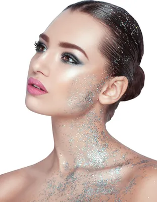 Produktbild von Glitzer Make-Up Gel Schminke silber 14ml - Einheitsgröße