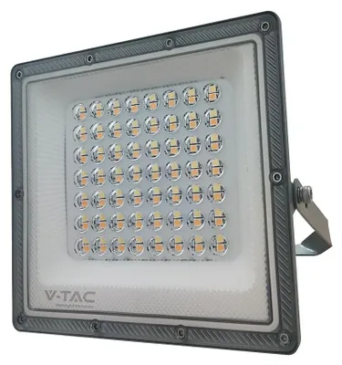 Produktbild von V-TAC LED-Fluter, VT-44050, EEK: F, 50 W, 5000 lm, CCT, IP65, grau