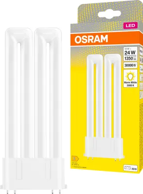 Zdjęcie produktu dla OSRAM HOMELIGHTING 4058075822818 LED (monochrome) EEC E (A - G) 2G10 12 W = 24 W Warm white (Ø x H) 89.50 mm x 89.50 mm 1 pc(s)