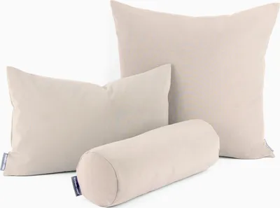 Produktbild von SCHÖNER LEBEN. Kissenhülle Outdoor uni creme div. Größen Größe 30x50cm (HxB) 30x50cm (HxB) Größe