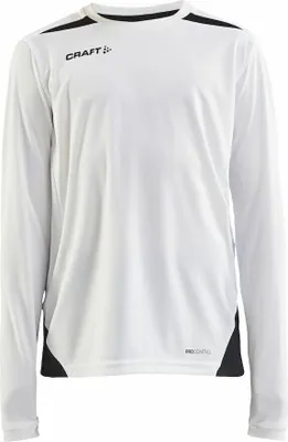 Produktbild von CRAFT Pro Control Impact LS Tee JR White/Black 158/164