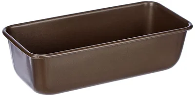 Produktbild von Dr. Oetker Kastenform 25 cm, Königskuchenform der Serie Back-Edition mit Antihaftbeschichtung, zusätzlich keramisch verstärkte Kuchenform (Farbe: braun)