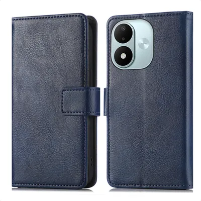 Productafbeelding van imoshion Luxe Bookcase voor de Xiaomi Redmi Note 17 (5G) - Donkerblauw