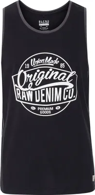 Produktbild von BLEND BHWalex Herren Tank Top Sport-Shirt Muscle-Shirt mit Print 100% Baumwolle Regular fit